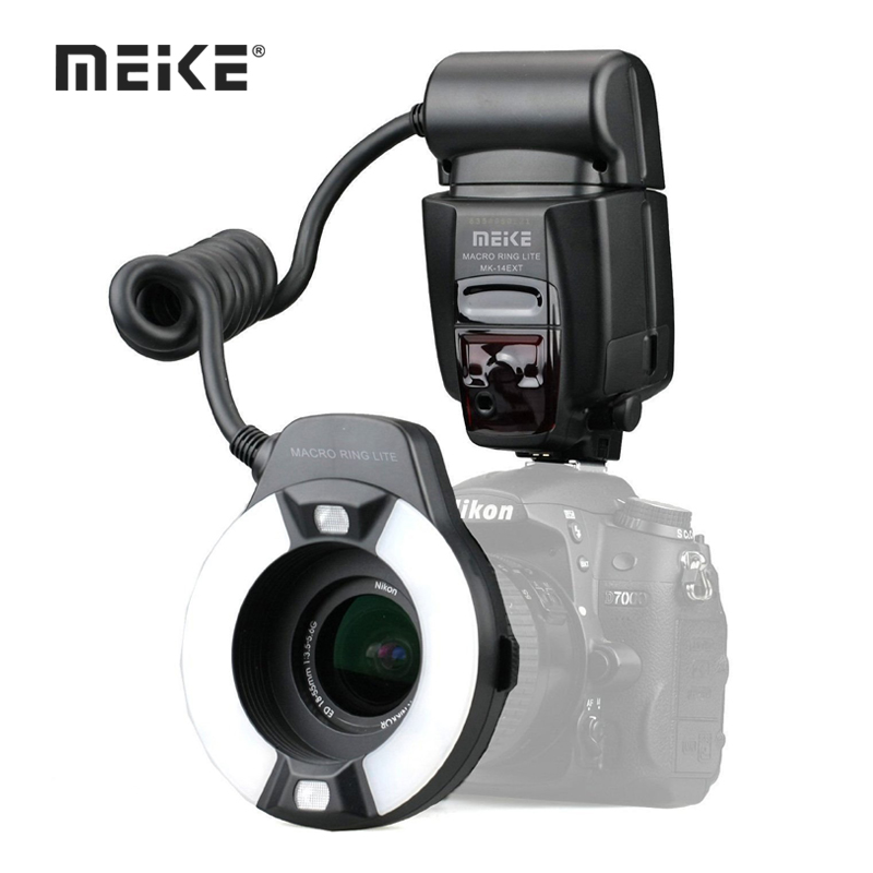 MEIKE MK-14EXT iTTL Macro Ring Flash for Nikon